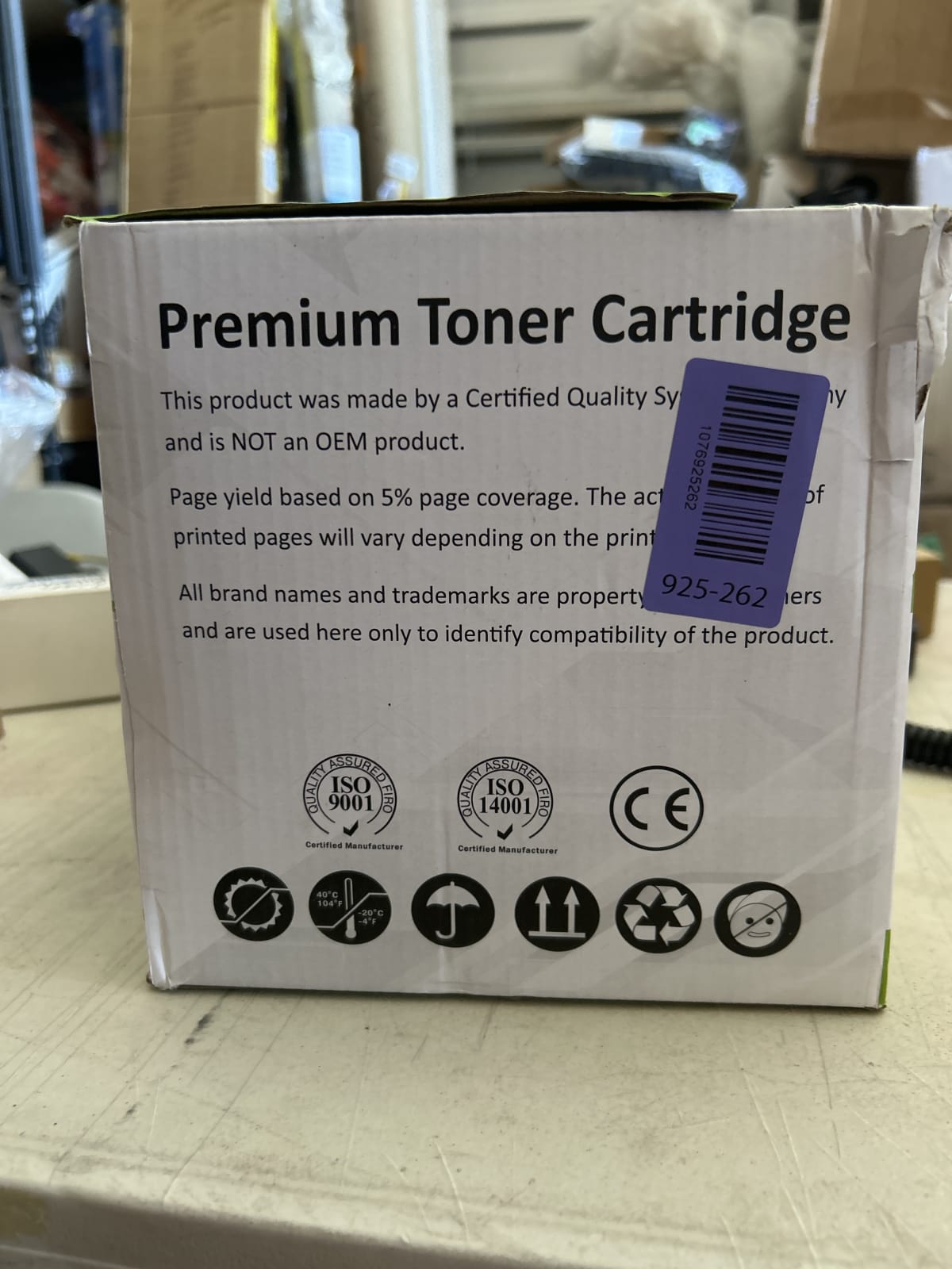 Premium Toner Cartridge for High-Quality Printing