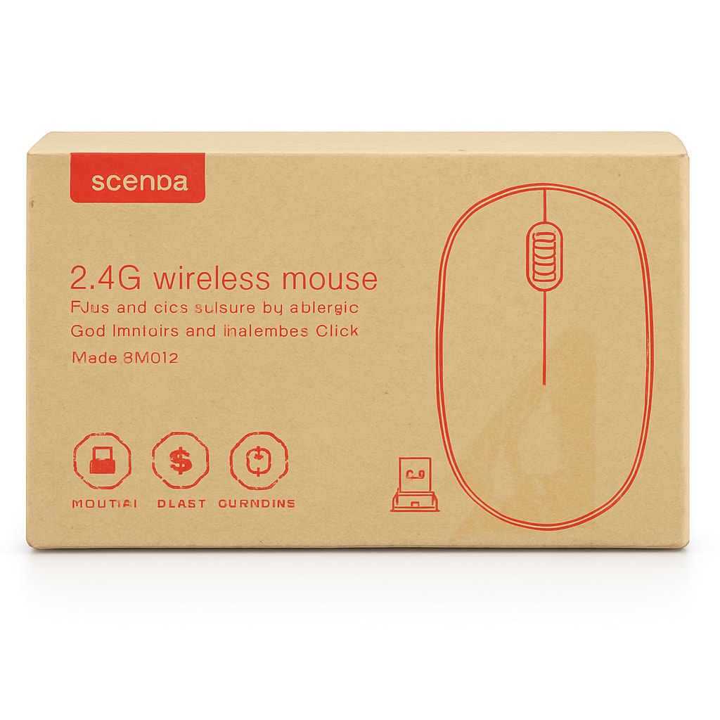 Seenda 2.4G Wireless Mouse Model SM012 - Comfortable & Silent Click
