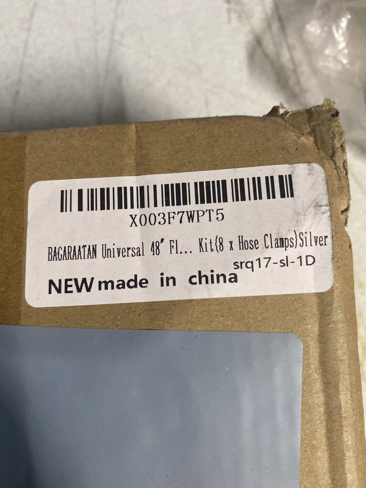 Bagaraatan Universal 48 Flexible Radiator Hose Stainless Steel Universal Water