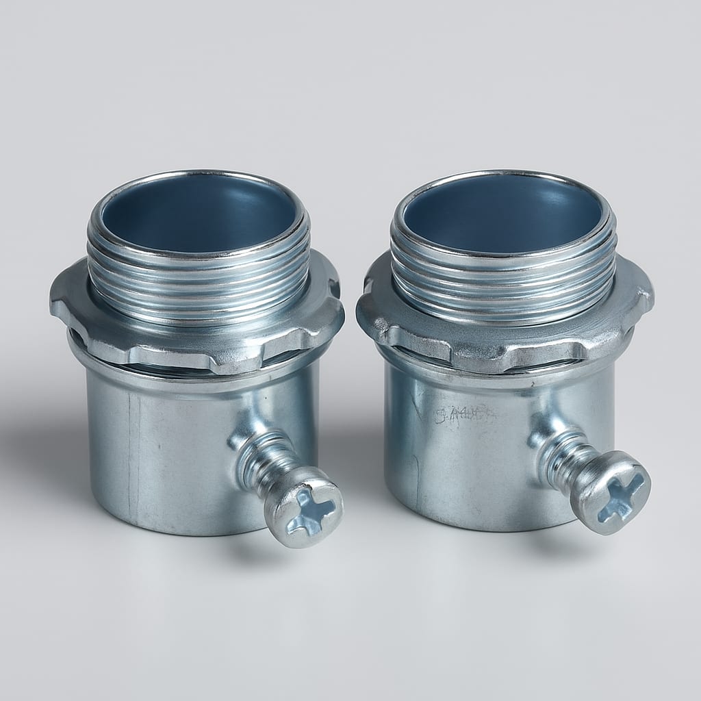 Halex 1/2" Set-Screw Connector for EMT Conduit