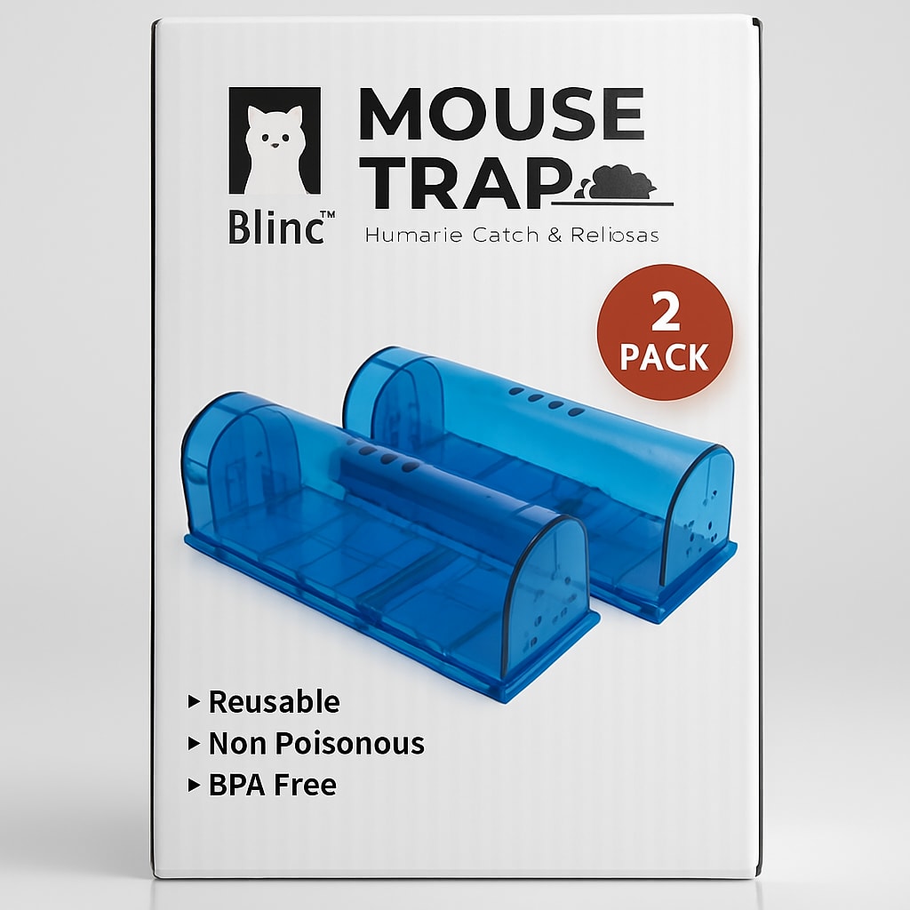 Blinc Mouse Trap - Humane Catch & Release 2 Pack