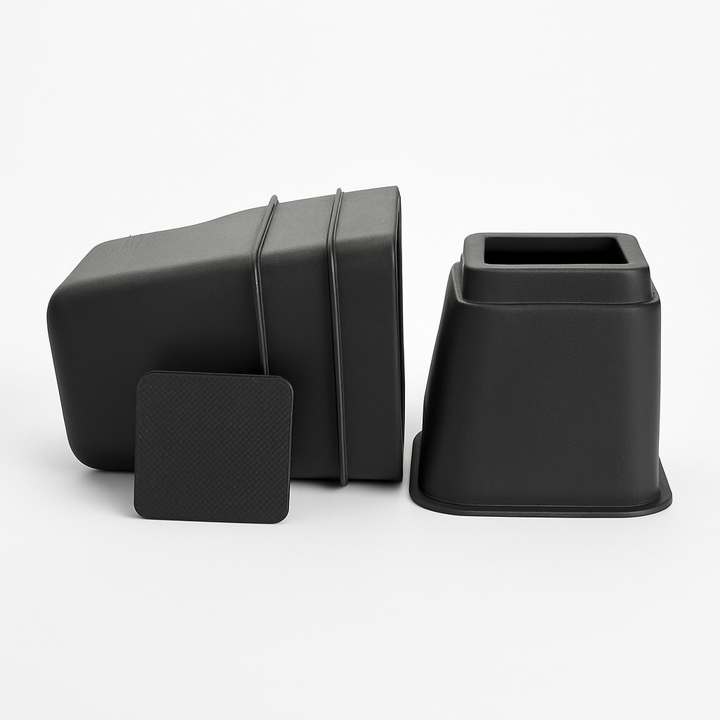 Heavy Duty Stackable Bed Risers 4pk