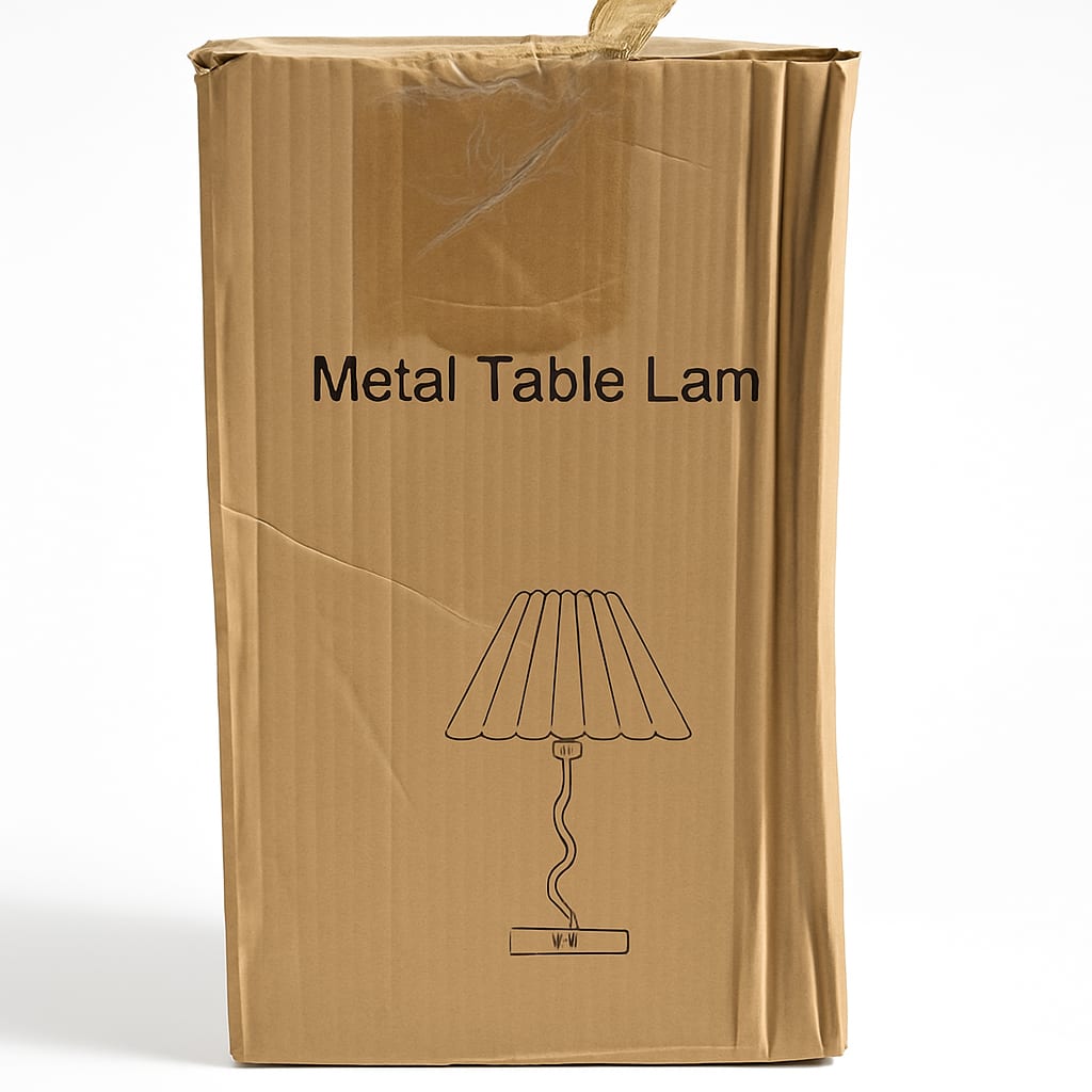 Stylish Metal Table Lamp - Modern Design