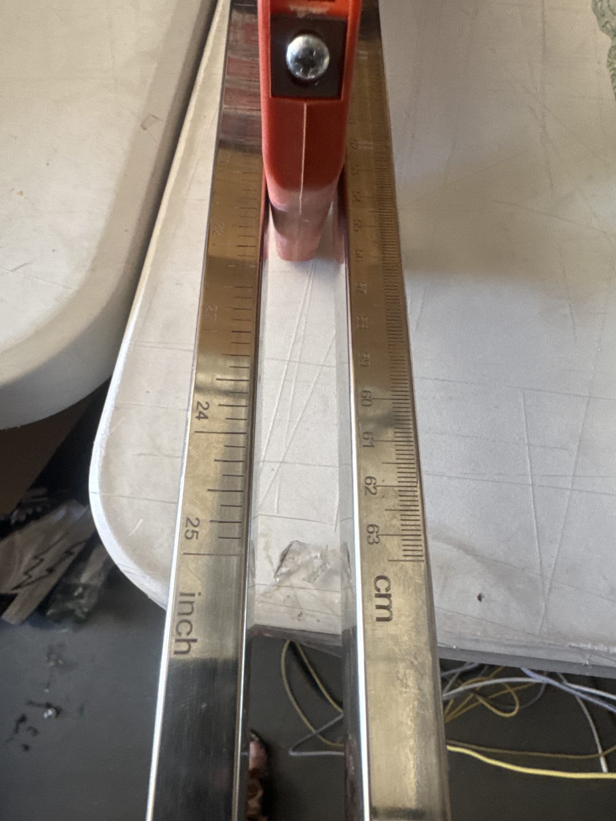 25” Heavy-Duty Manual Tile Cutter with Dual Guide Rails