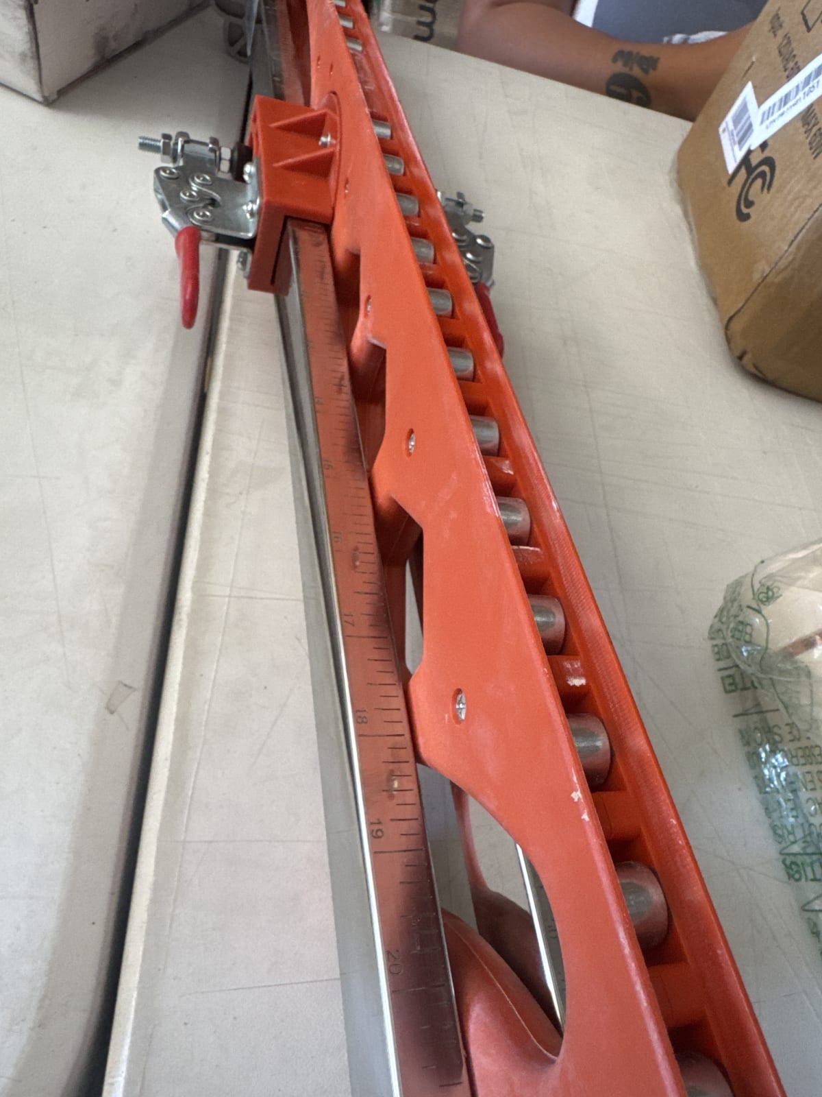 25” Heavy-Duty Manual Tile Cutter with Dual Guide Rails