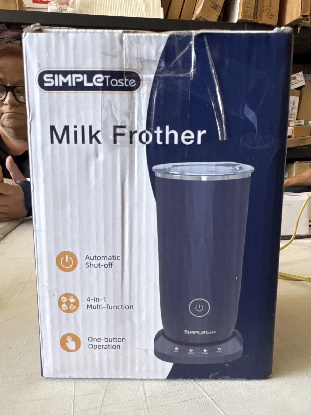 SIMPLETaste Milk Frother - 4-in-1 Multi-Function