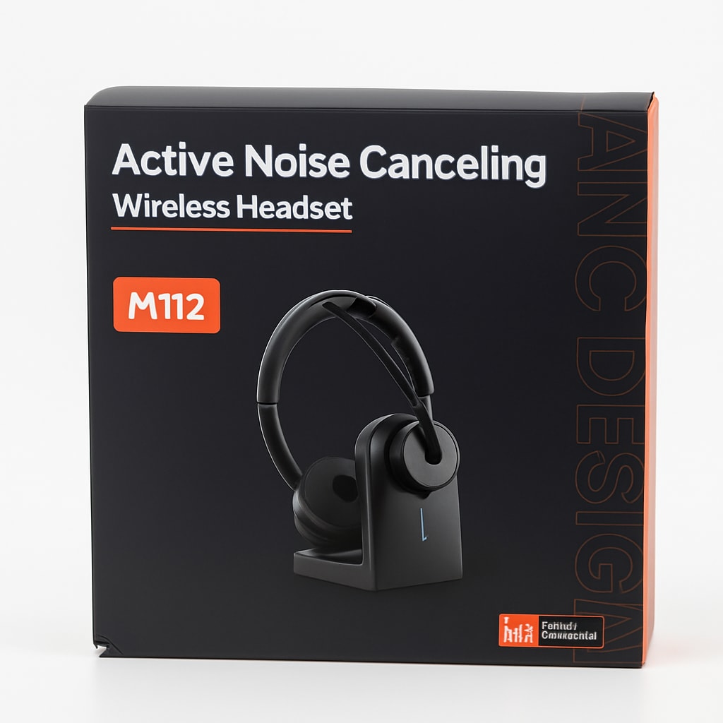 Active Noise Canceling Wireless Headset M112