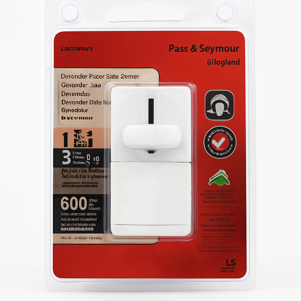 Pass & Seymour LS603PWV Decorator Preset Slide Dimmer
