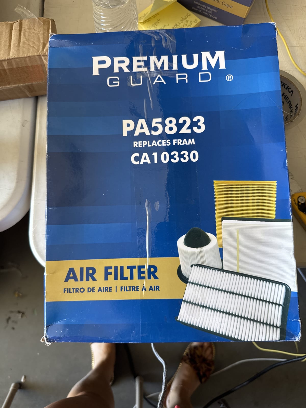 Premium Guard PA5823 Air Filter - Replaces FRAM CA10330