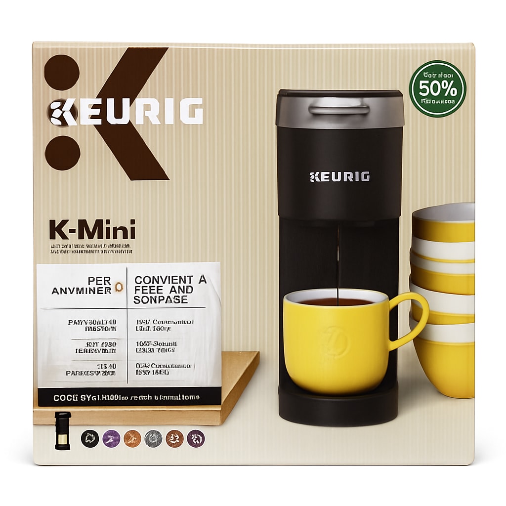 Keurig K-Mini Single Serve Coffee Maker - Matte Black