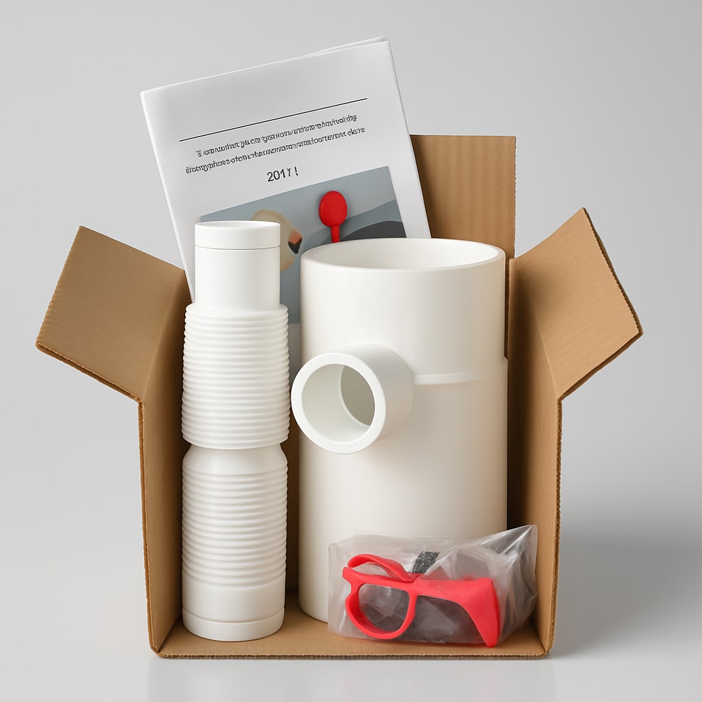 Plumbing Kit with Accessories and Instructions