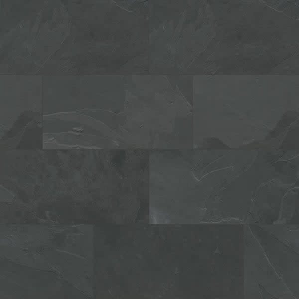 Genuine Stone Montauk Black Tile - 12" x 24"