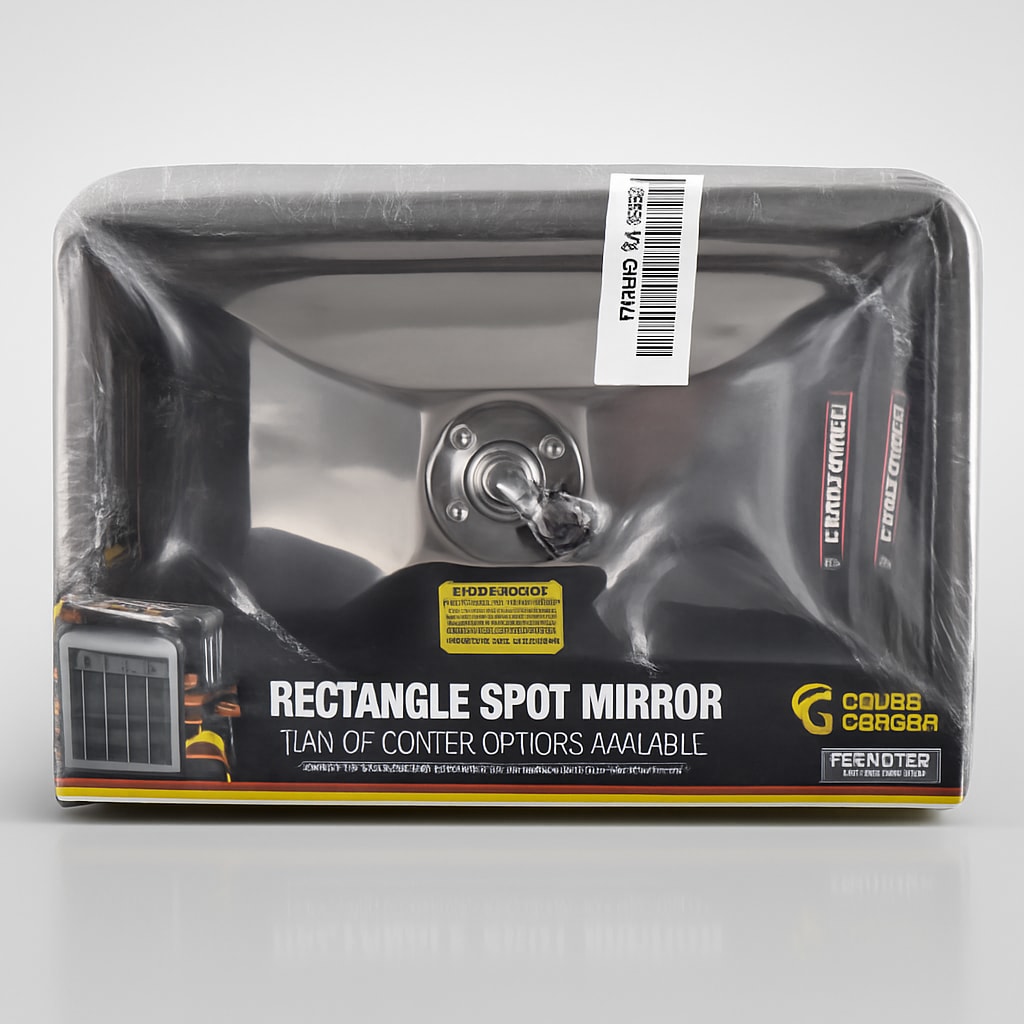 Grand General Rectangle Spot Mirror - Heavy Duty