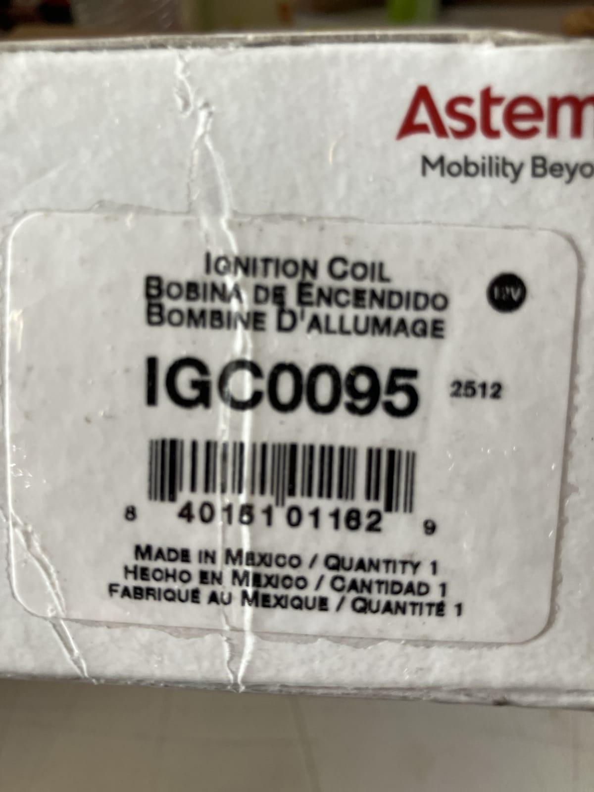 Astem Ignition Coil IGC0095 - High Performance Engine Part