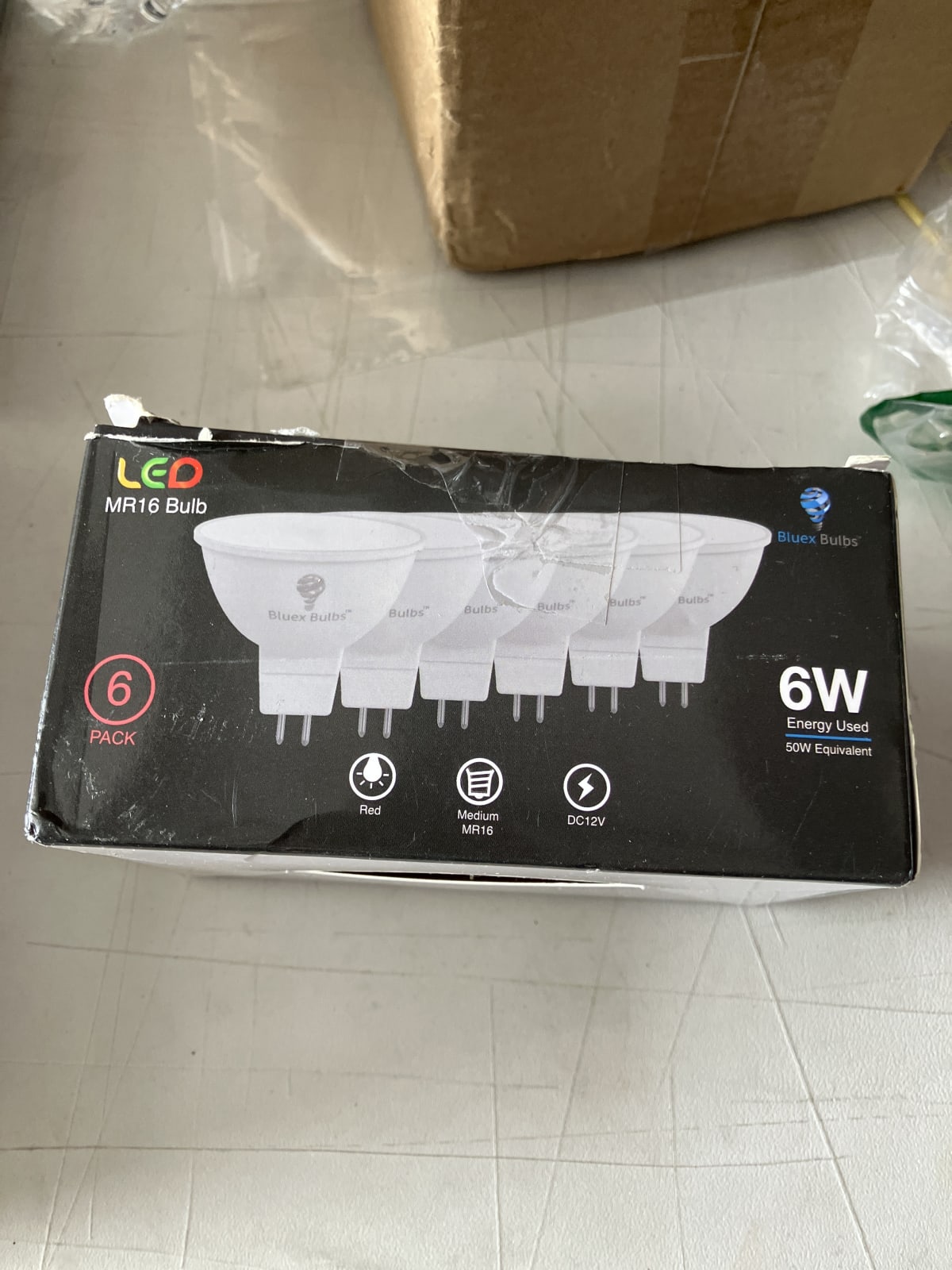 Bluex Bulbs MR16 LED Light Bulbs - 6 Pack