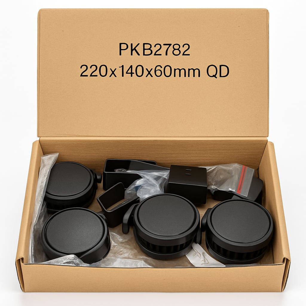 PKB2782 Adjustable Furniture Caster Wheels Set
