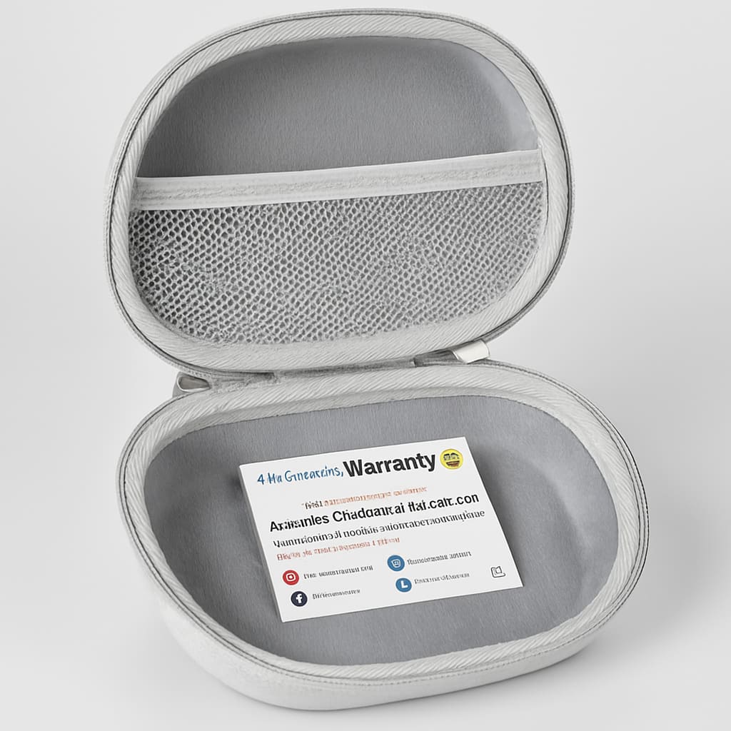 Geekria Hard Case for Headphones - Protective Storage