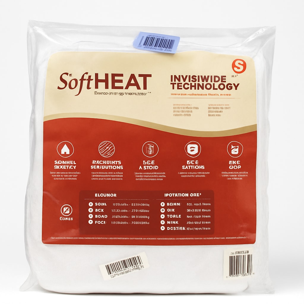 SoftHEAT Electric Blanket with Invisiwire Technology
