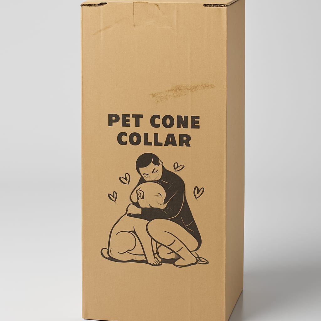 Pet Cone Collar - Ideal for Post-Surgery Recovery