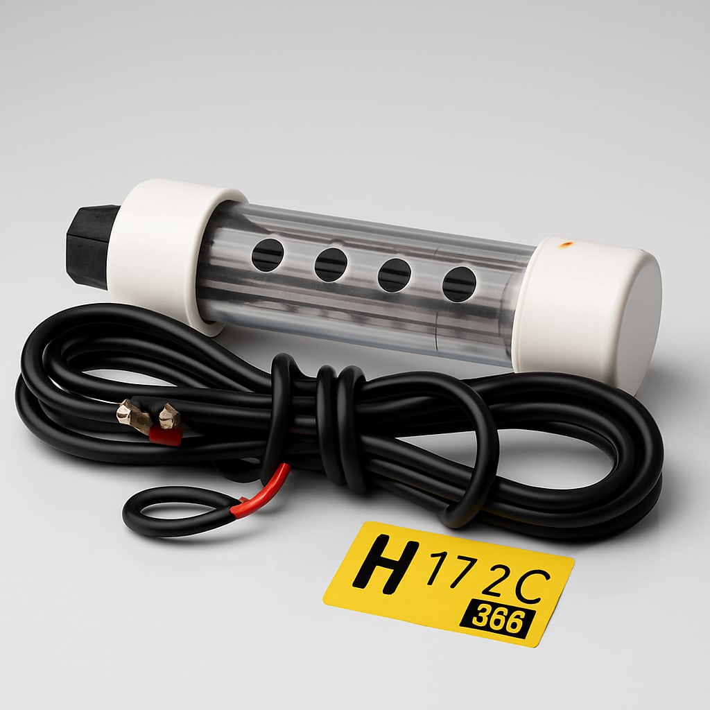 Electric Aquarium Heater 17.2C - Ideal for Fish Tanks