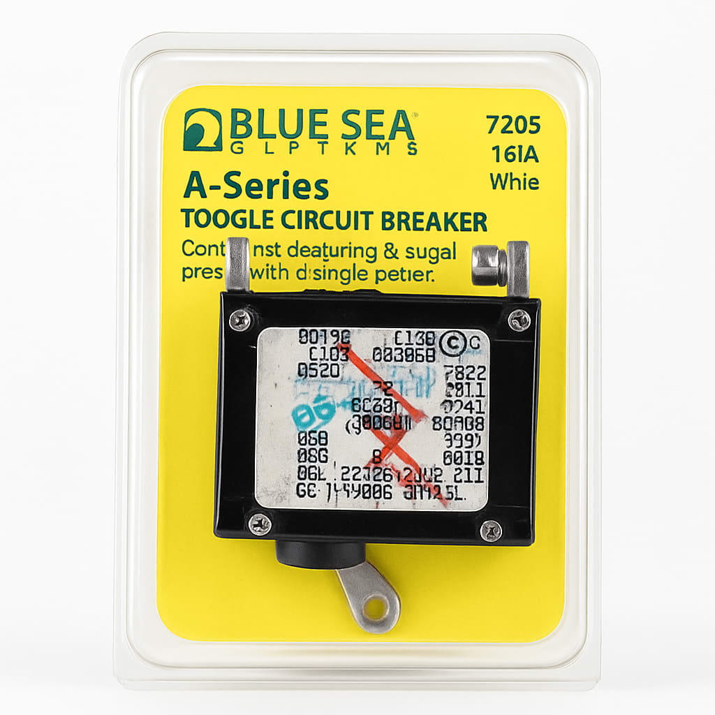 Blue Sea Systems A-Series 10A Circuit Breaker - Model 7206