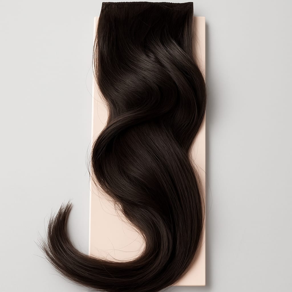 Long Wavy Synthetic Hair Extension Clip-in