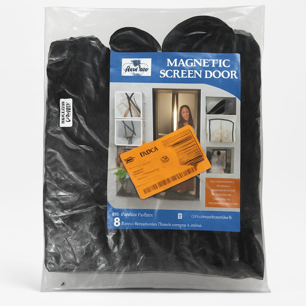 Shatex Magnetic Screen Door - 39x81 in