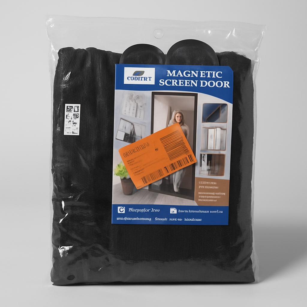Shatex Magnetic Screen Door - 39x81 in
