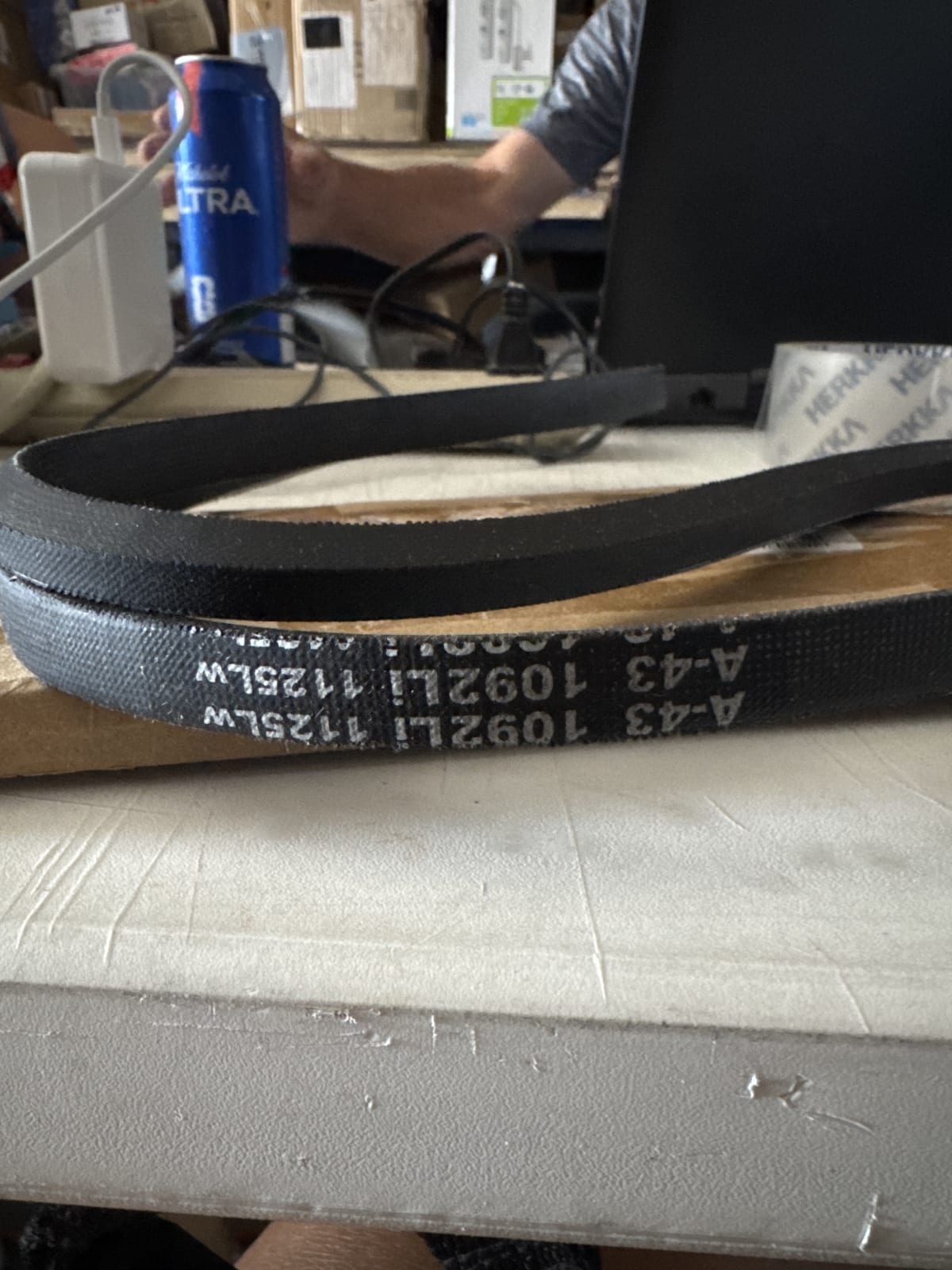 V-Belt 43" for Lawn Mowers and Equipment