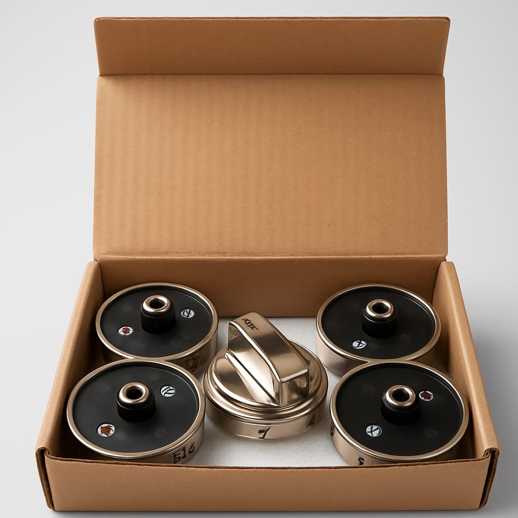 Replacement Knobs for Gas Stove - Set of 5
