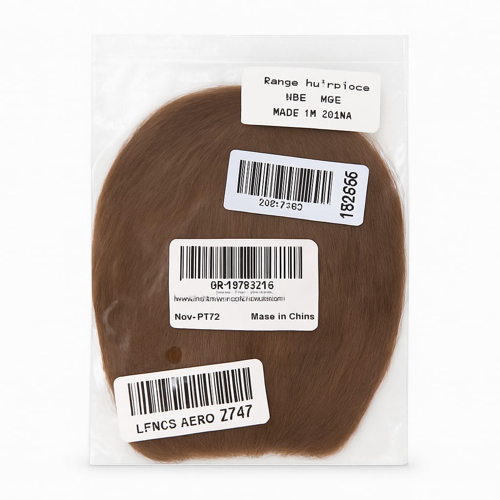 Fanguliar Bangs Hairpiece F110 - Brown #30