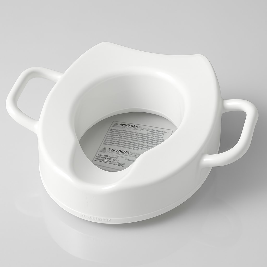 White potty training Seat with Handles