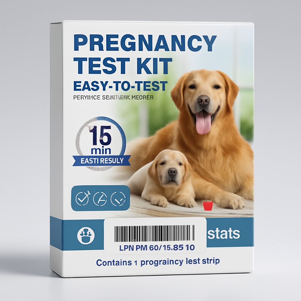 Pet Pregnancy Test Kit for Dogs and Cats - Easy-to-Test