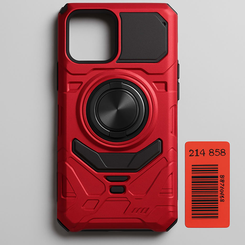 Red Protective Phone Case for Samsung Galaxy