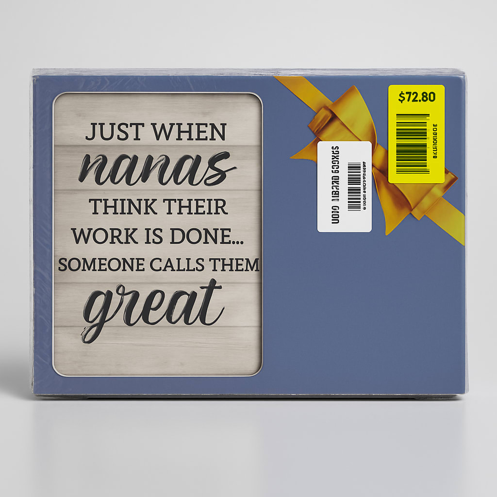 Nana's Great Work Photo Frame