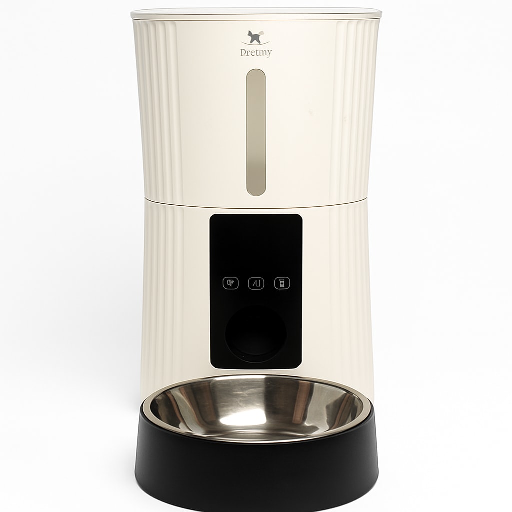 Petory Automatic Pet Feeder with Stainless Steel Bowl