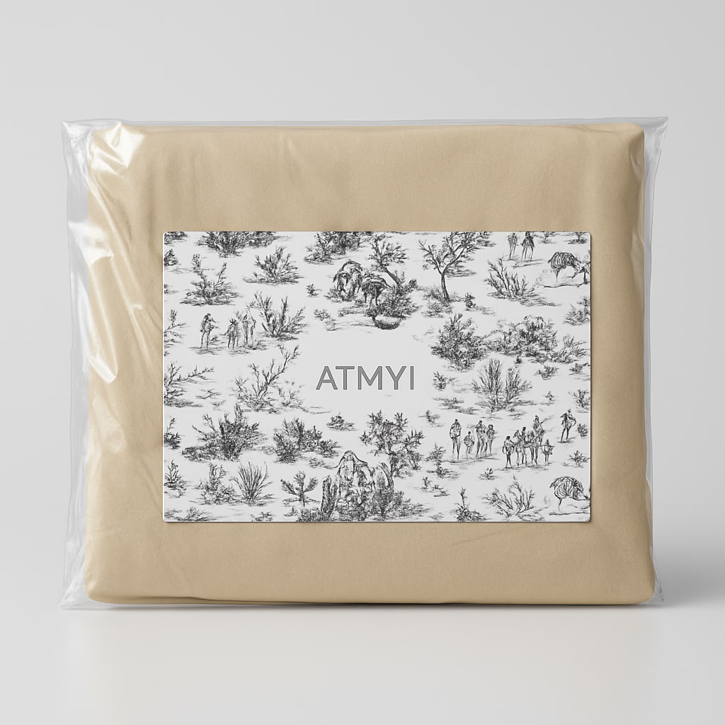 ATMYI curtains 2 panels 30x30 - Beige