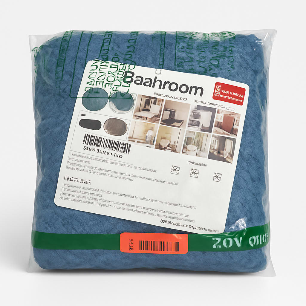 Baahrnom Toilet Lid Cover- Blue