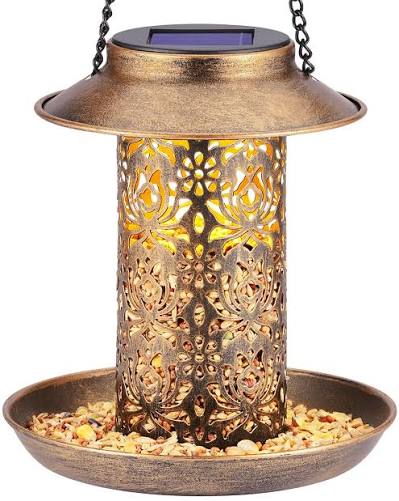 Upgraded Solar Bird Feeder - Waterproof & Solar Energy
