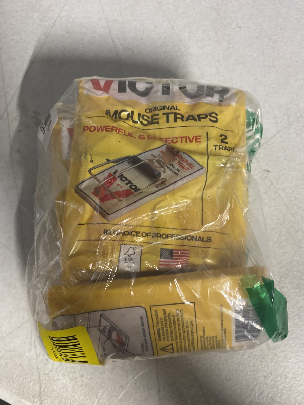 Victor Original Mouse Traps - 2 Pack (12 Traps Total)