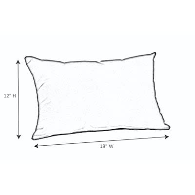 Outdoor Throw Pillow -Gray