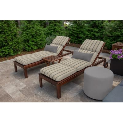Outdoor Throw Pillow -Gray