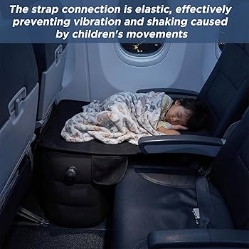 Rubertyle Airplane Footrest Inflatable Foot Pillow