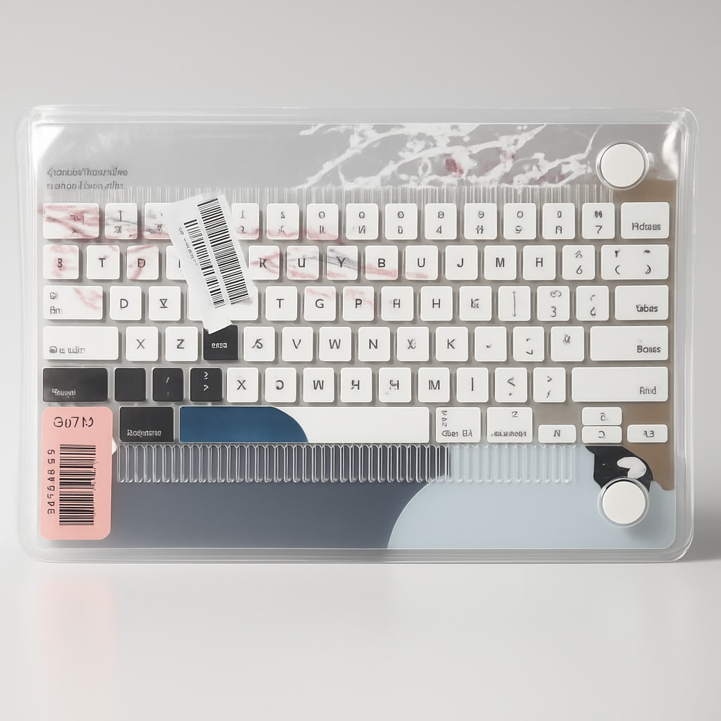 MacBook Air 13.6” Hard Shell Case with Keyboard Cover – Cherry Blossom – Fits A2681/A3113/A3240