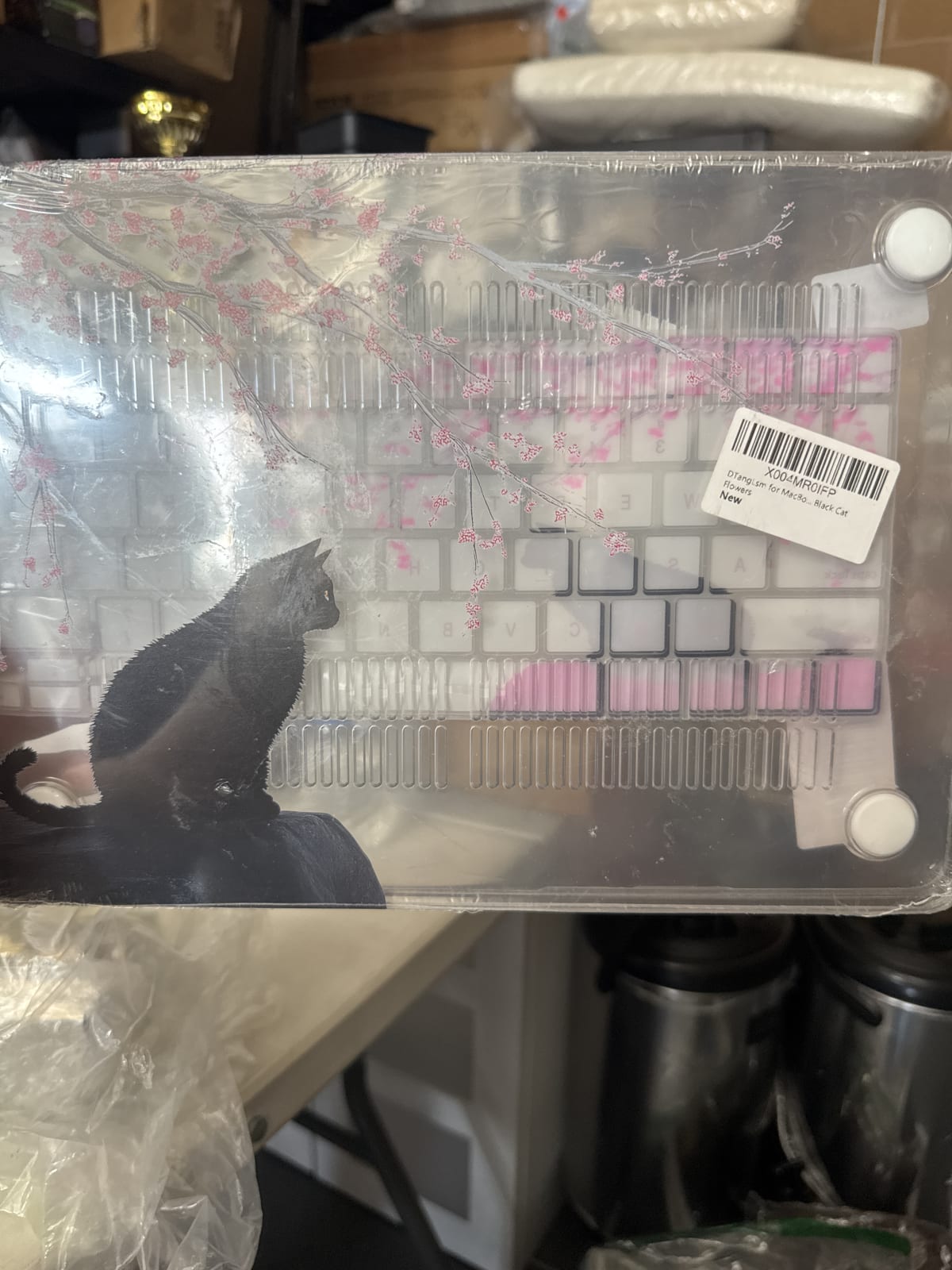 MacBook Air 13.6” Hard Shell Case with Keyboard Cover – Cherry Blossom – Fits A2681/A3113/A3240