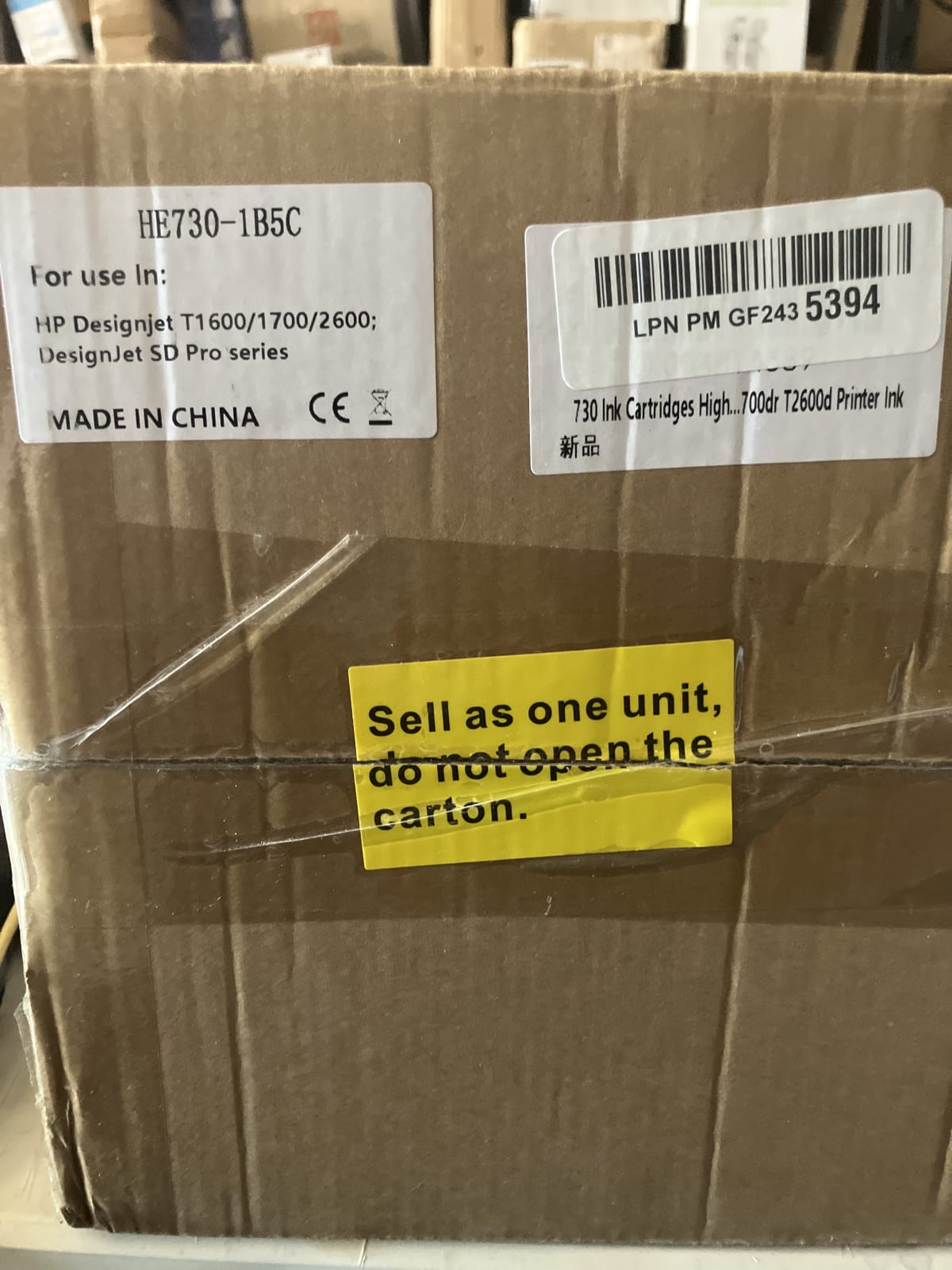 HP 730 Ink Cartridges High Yield for DesignJet Printers