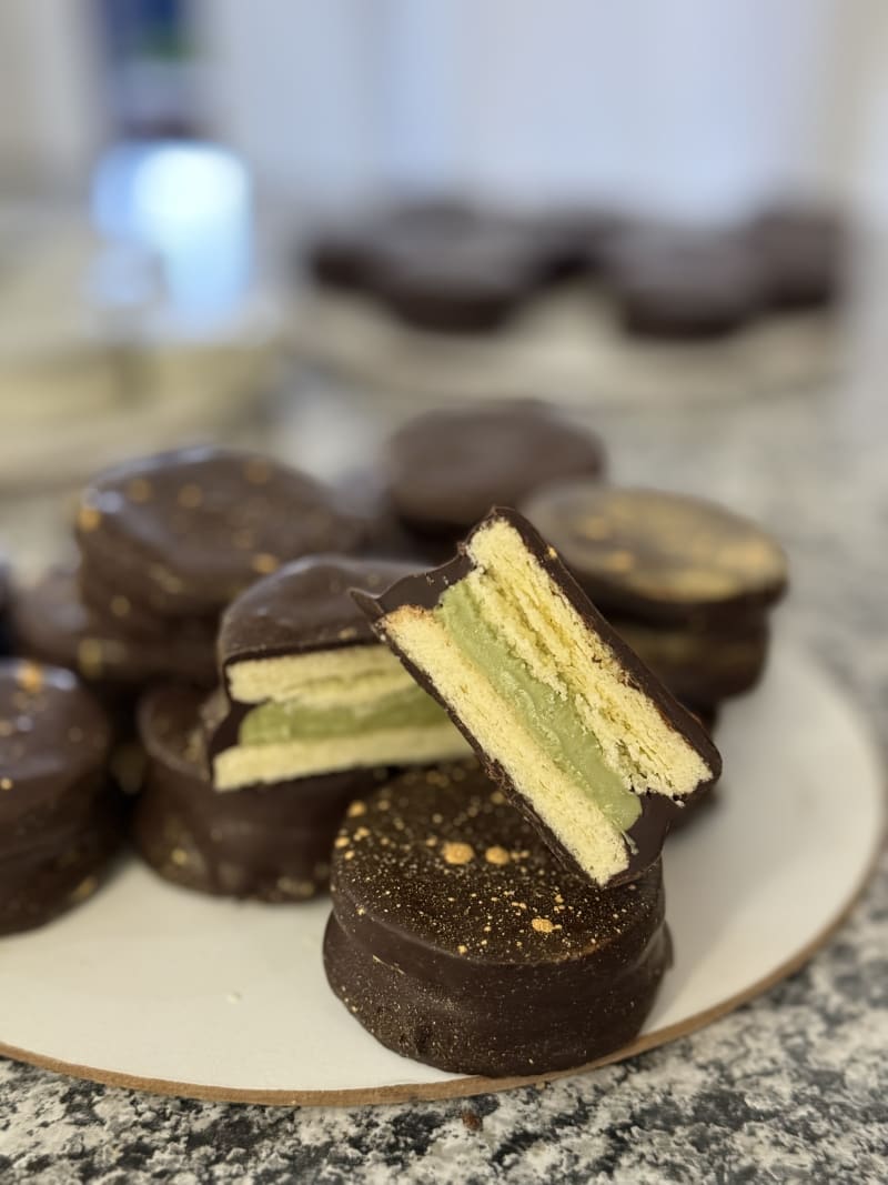 Alfajor Pistacho