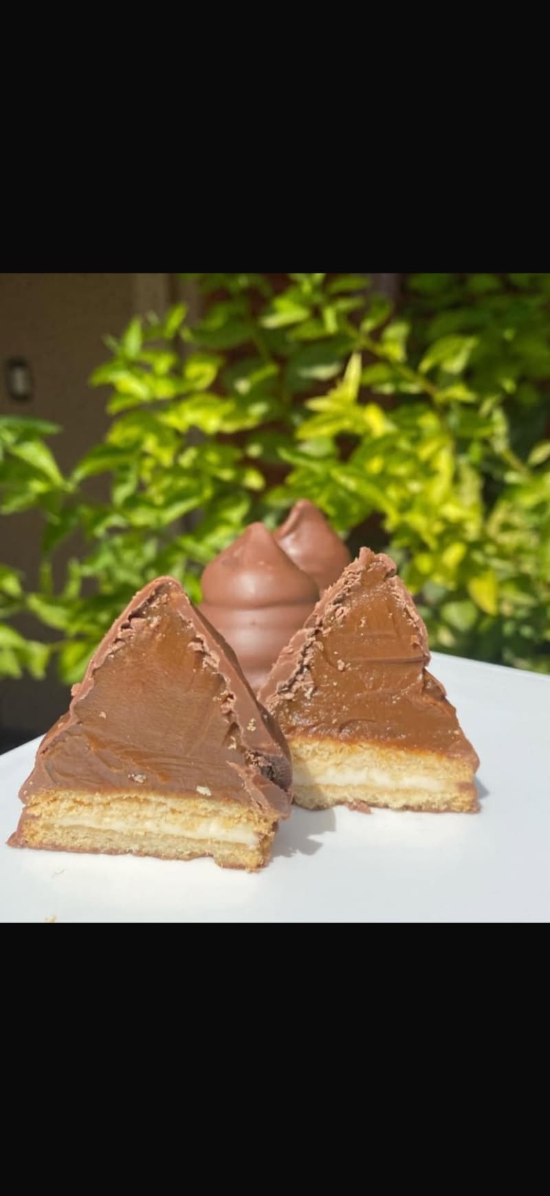 Conitos de dulce de leche