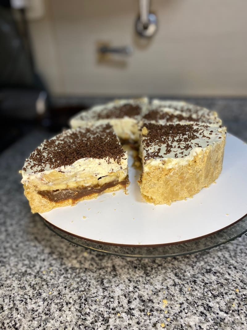 Tarta banana split 