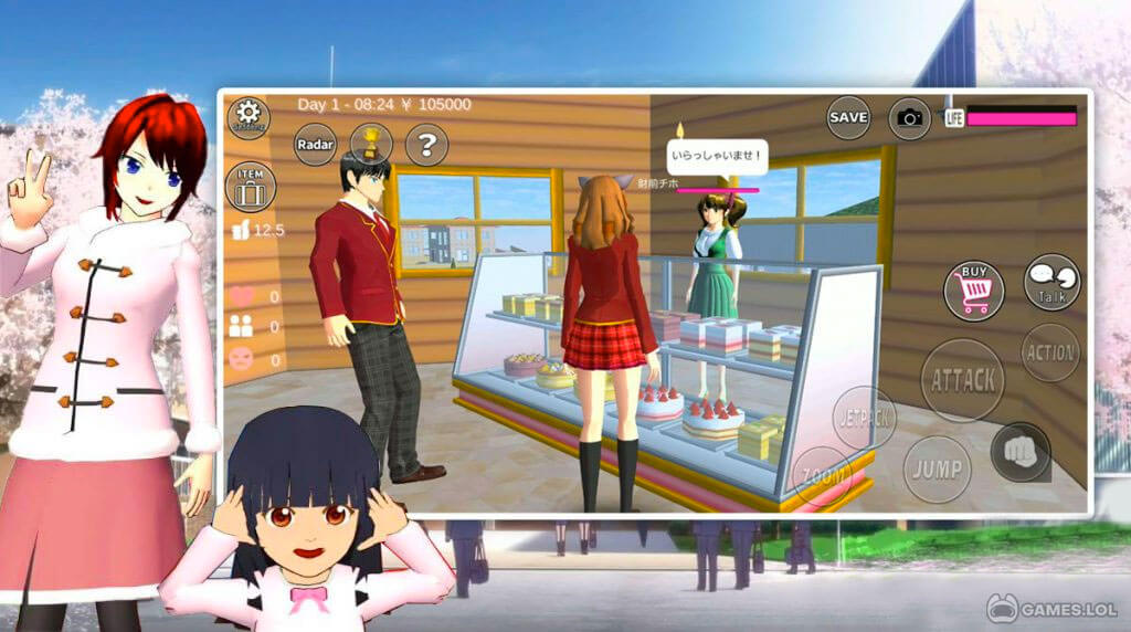 Ikon Game Sakura School